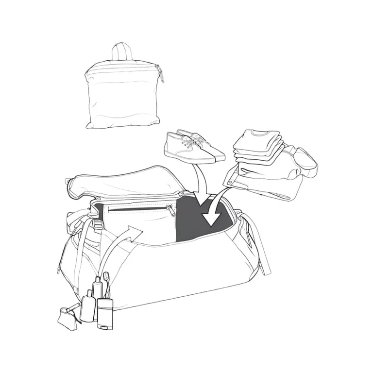 Multipath 40L Small Duffel Bag - Image 3