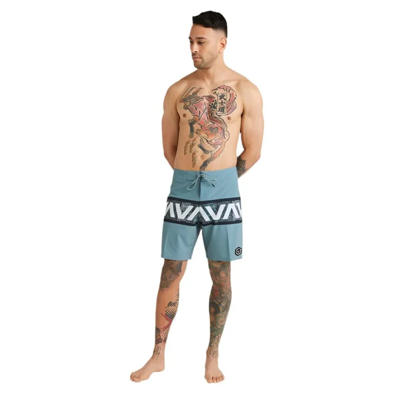 Oblow Tiki Banded Shorts - Image 3