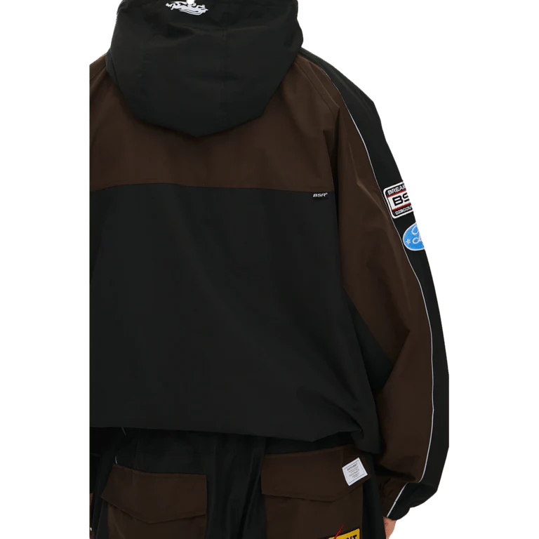 Patched Utility Hooded Snowboard Jacket - Image 10