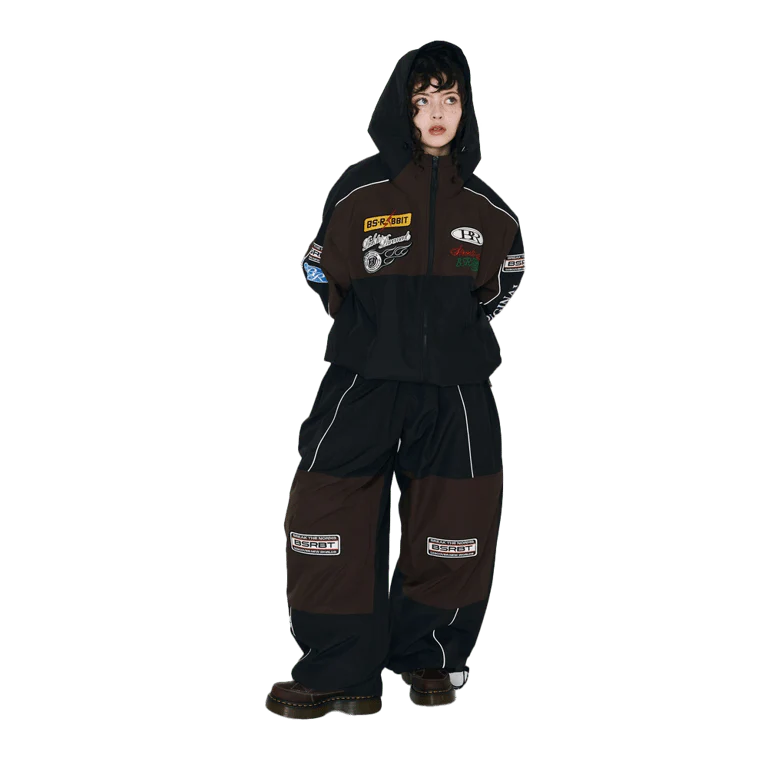 Patched Utility Hooded Snowboard Jacket - Image 4