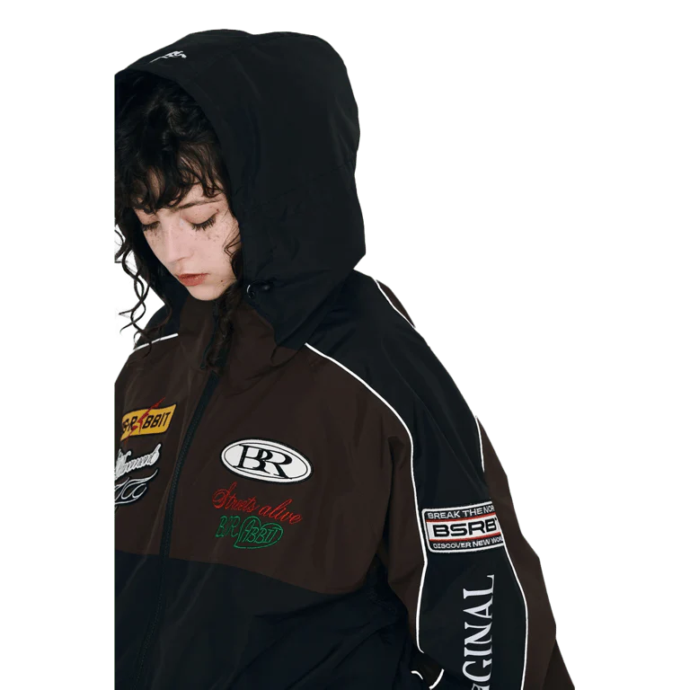 Patched Utility Hooded Snowboard Jacket - Image 6