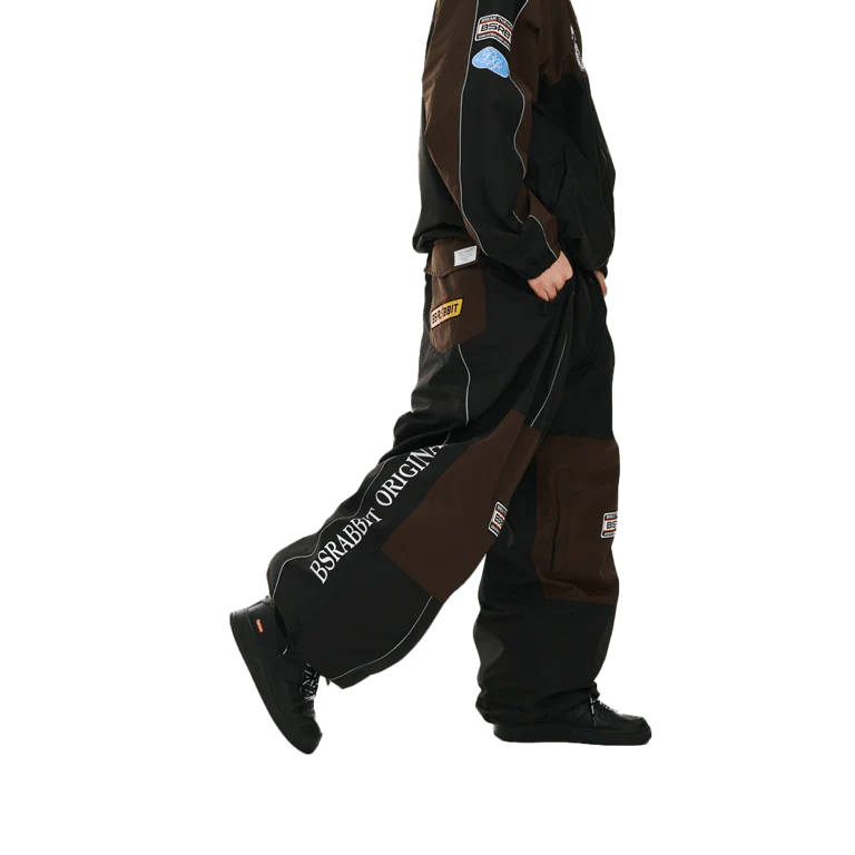 Patched Utility Super Wide Ventilation Snowboard Pants - Image 10