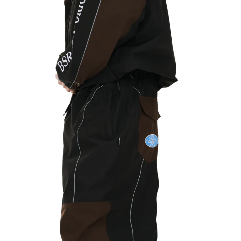 Patched Utility Super Wide Ventilation Snowboard Pants - Image 7