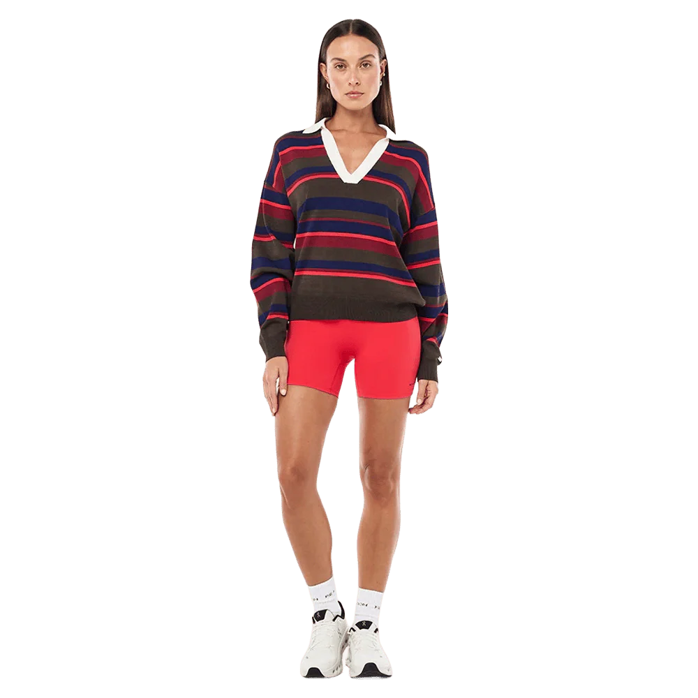 Retreat Stripe Collar Knit - Womens - Image 2