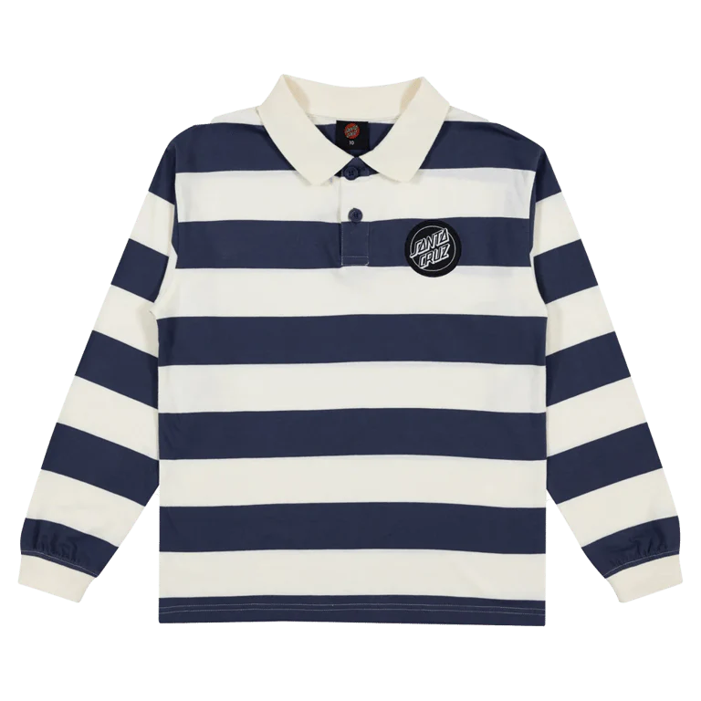 Reverse Dot Patch Polo - Kids