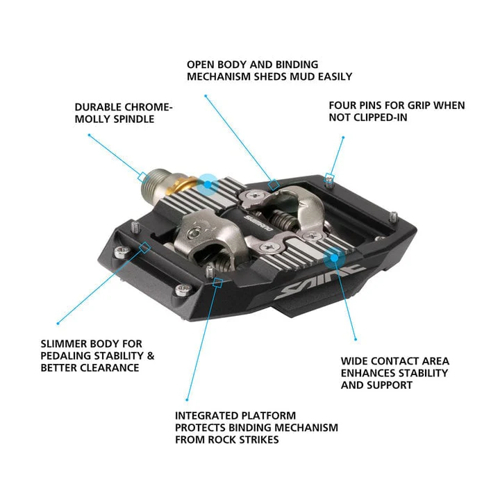 Saint Downhill/Enduro SPD Bike Pedals - Image 3