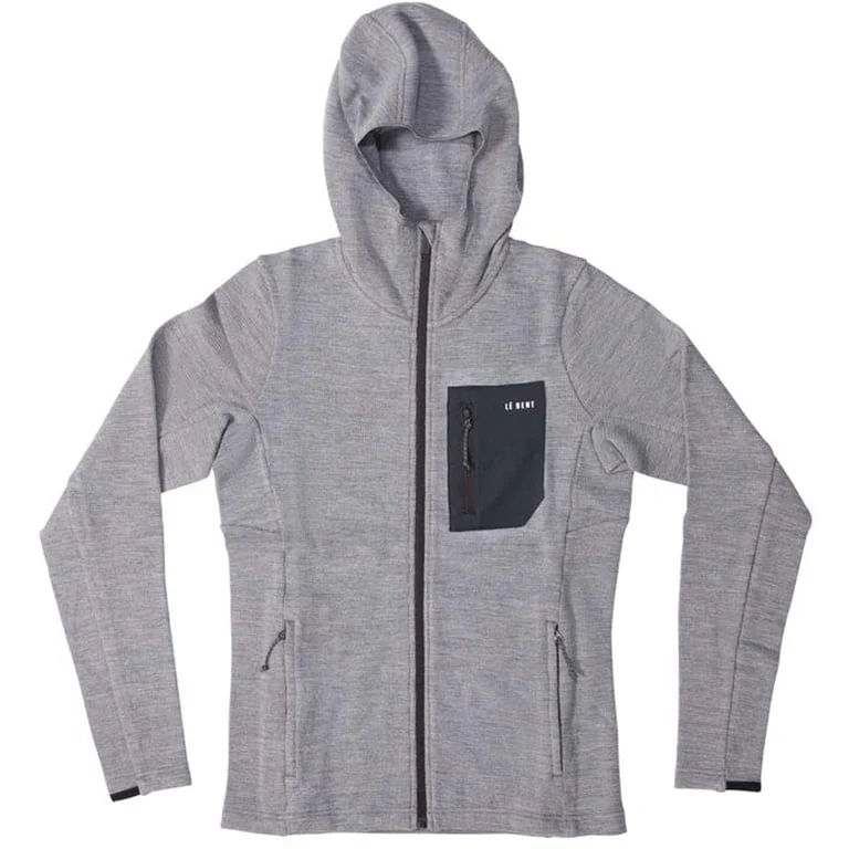 Sentinel Midweight Waffle Knit Zip Hoody - Womens