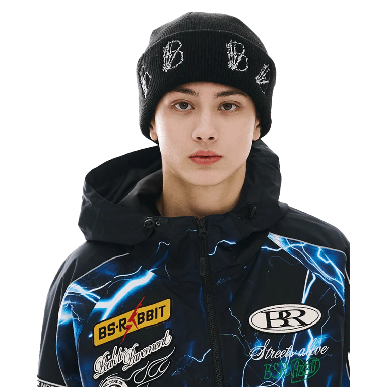 Skeletal Hand B Embr Beanie - Image 9