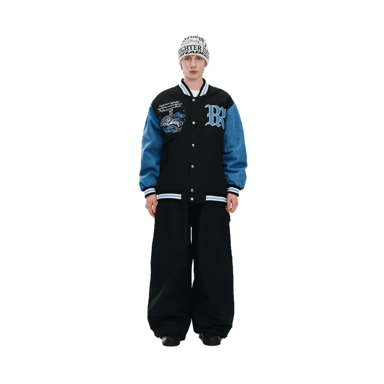 Smoking Rabbit 2Oz Insulated Varsity Jacket