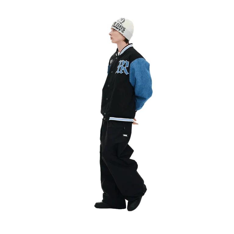 Smoking Rabbit 2Oz Insulated Varsity Jacket - Image 2