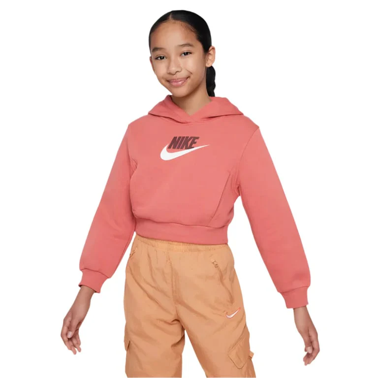 Sportswear Club Fleece Hoodie - Kids - Image 6