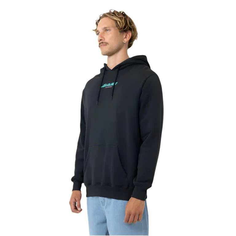 Stacked Handled Strip Front Hoodie - Image 2