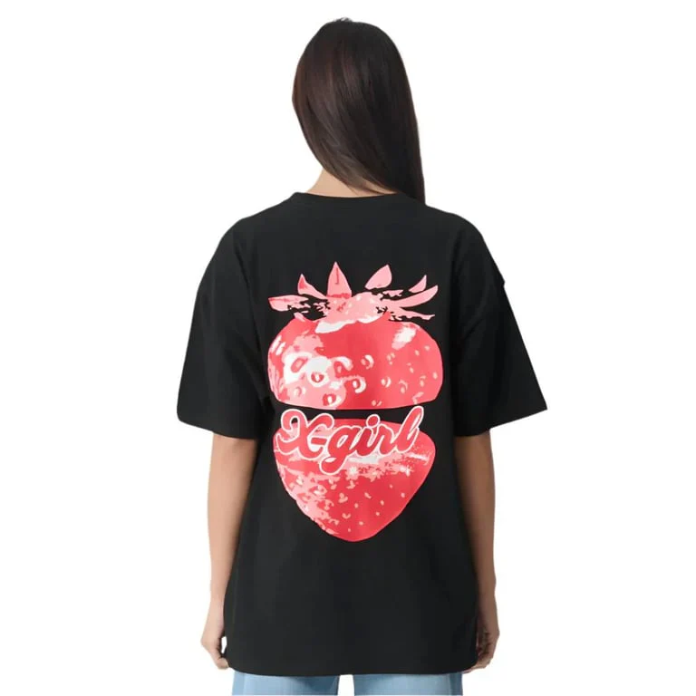 Strawberry Relaxed T-Shirt - Womens