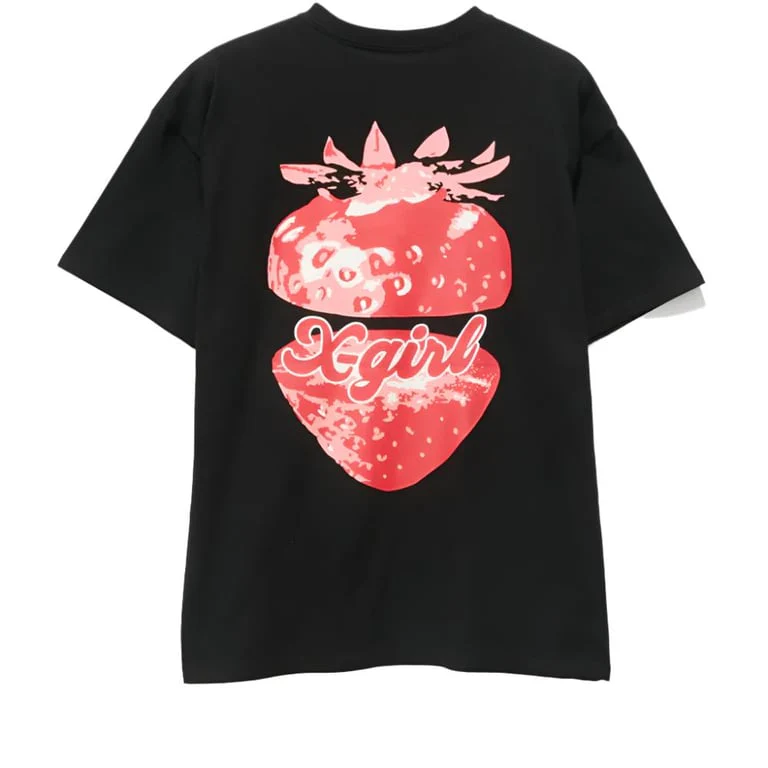 Strawberry Relaxed T-Shirt - Womens - Image 4