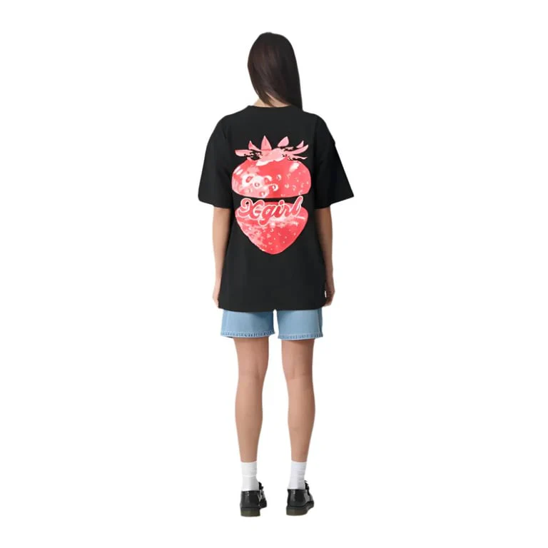 Strawberry Relaxed T-Shirt - Womens - Image 6