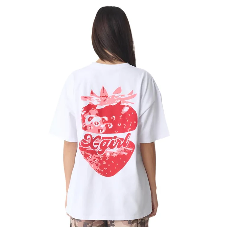 Strawberry Relaxed T-Shirt - Womens - Image 8