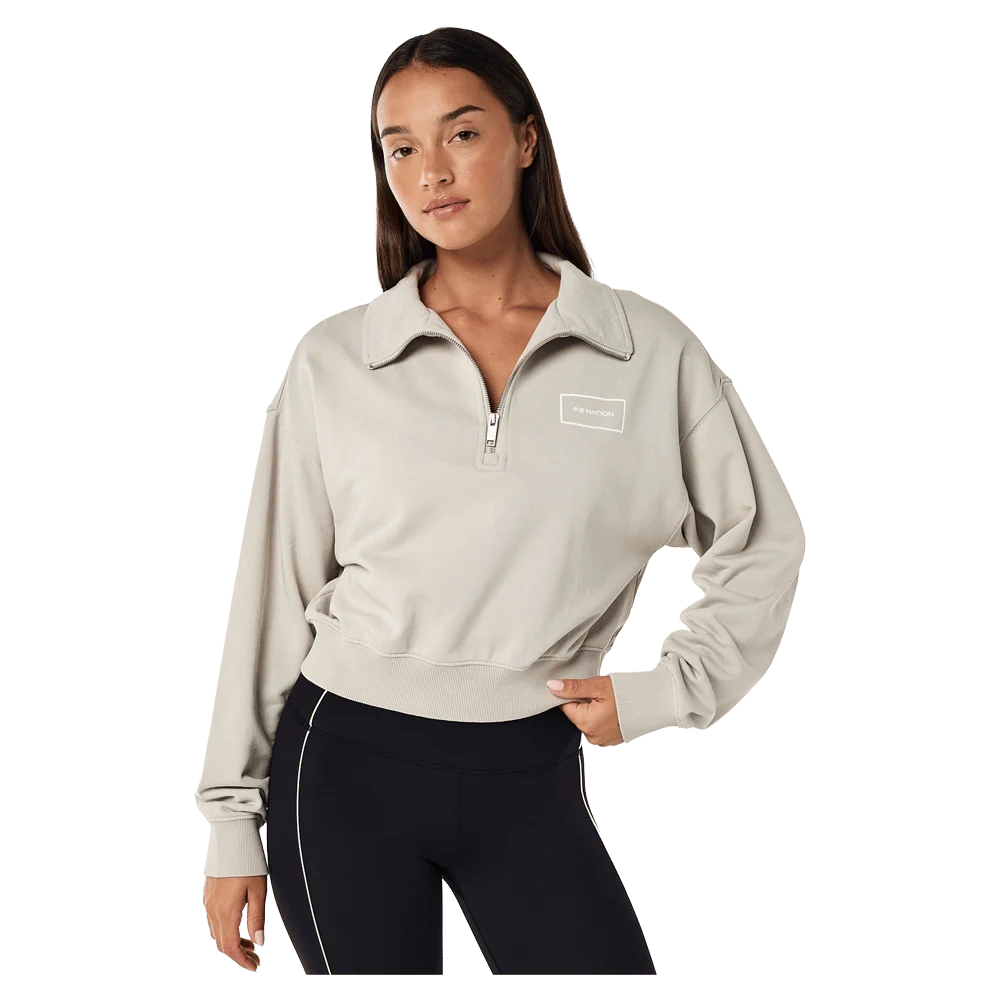Tranquility Zip Sweat Jumper - Womens
