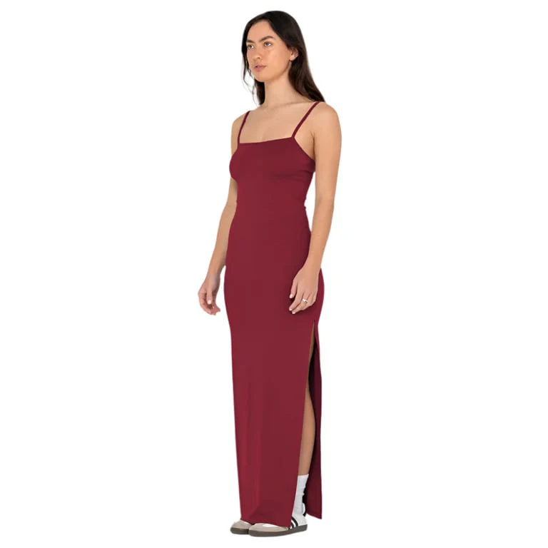 Vicky Fixed Back Slip Maxi Dress - Womens