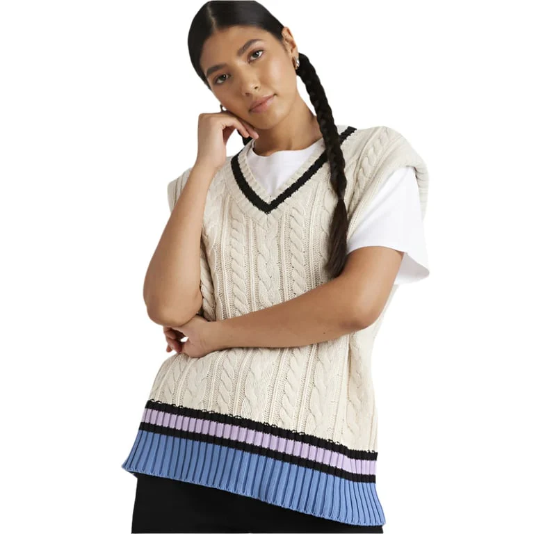 Weekend Cable Knit Vest - Womens