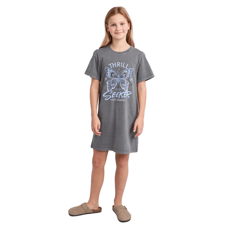 Wild Heart Tee Dress - Kids - Image 2