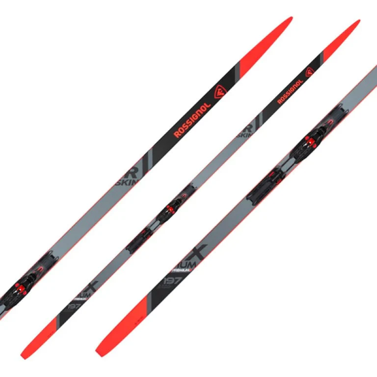 X-Ium R- Skin Stiff Classic Cross Country Ski w/Binding